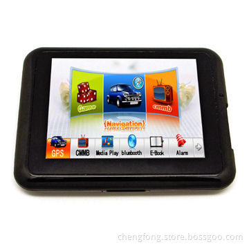 GPS Car Navigation System with 3.5-inch LCD and Resistance Touch Screen